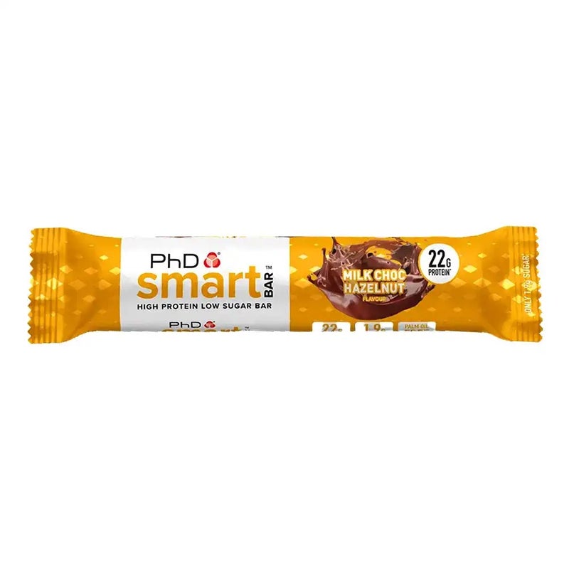 PhD Smart Milk Chocolate Hazelnut Bar- 64gms
