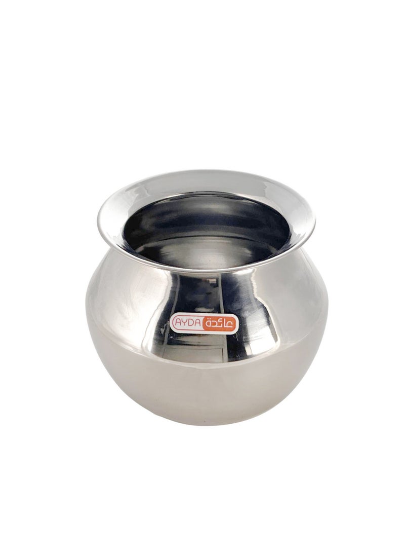 Ayda Stainless Steel Pongal Handi Milk Pot Rice Pot Kalam 2Liter  - Image 2