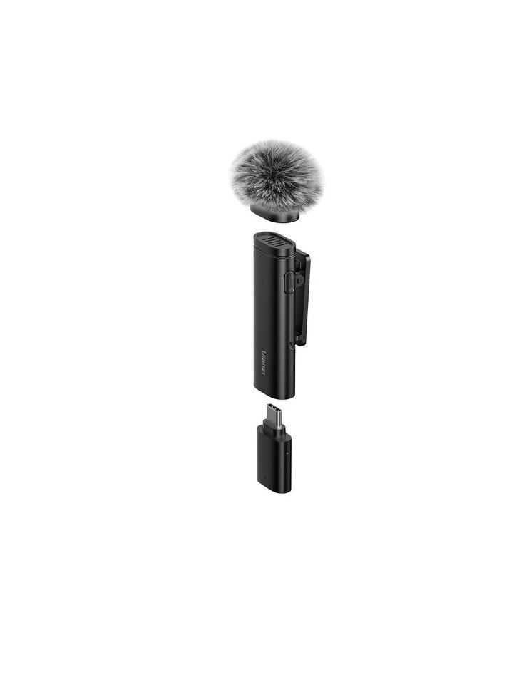 Ulanzi - WM-10 USB-C Wireless Clip-on Microphone For Smartphone Or Tablet - Image 1