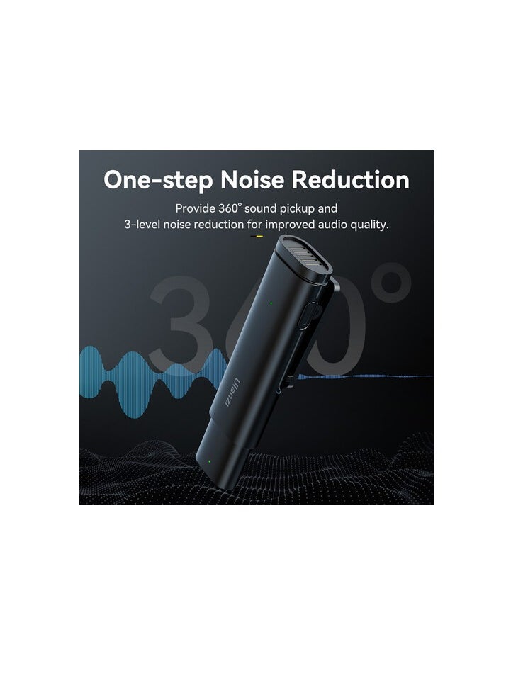 Ulanzi - WM-10 USB-C Wireless Clip-on Microphone For Smartphone Or Tablet - Image 1