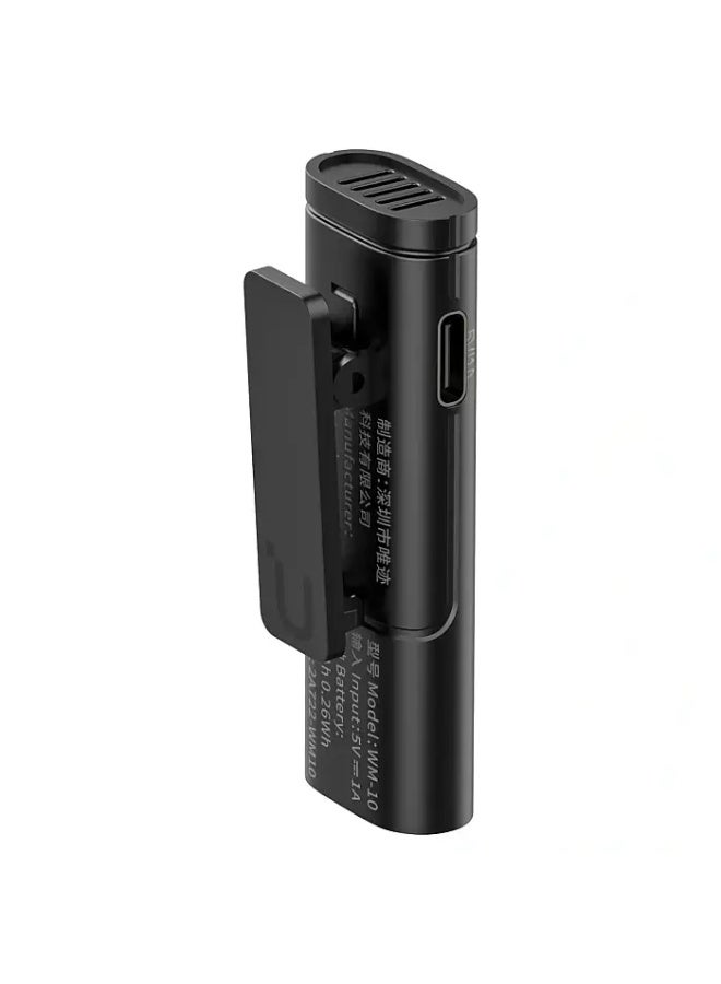 Ulanzi WM-10 USB-C Wireless Clip-on Microphone For Smartphone Or Tablet - Image 2