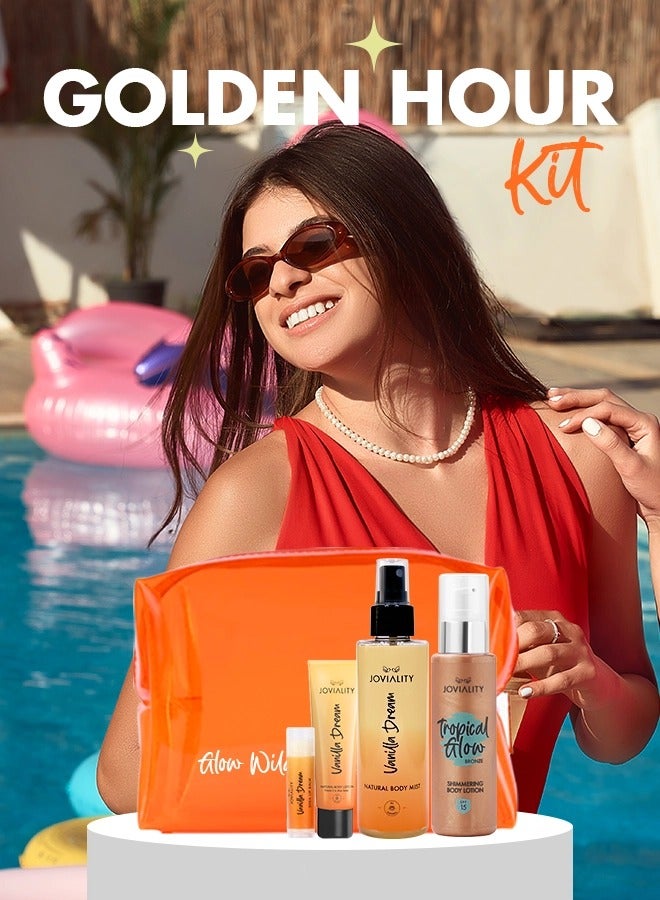 Golden Hour Summer Essentials Kit + Free Pouch