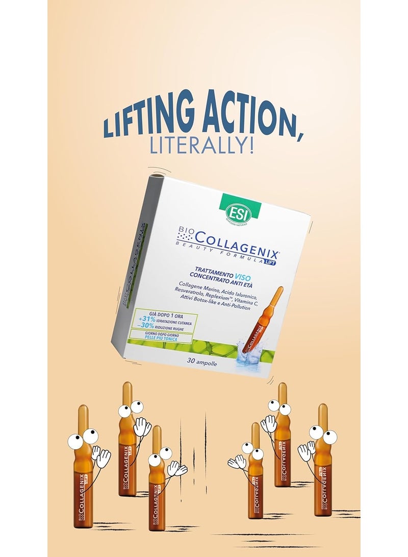 اي اس آي بايوكولاجينيكس، أمبولة واحدة × 3 مل علاج الوجه المركز المضاد للشيخوخة - Image 3