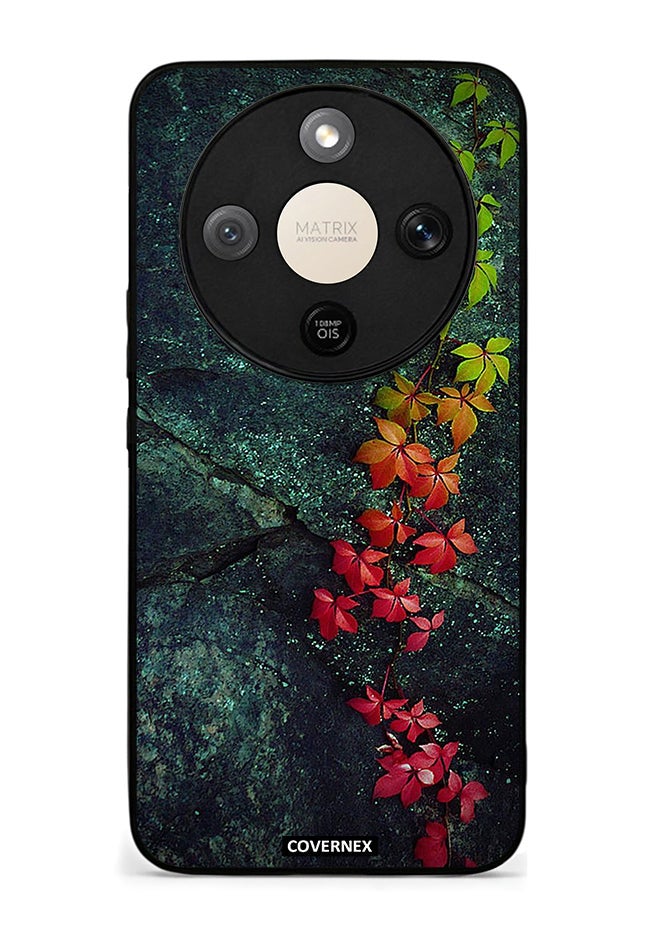 Covernex Honor X9D Protective Case Cover Printed Featuring Beautiful Leaves - Image 1