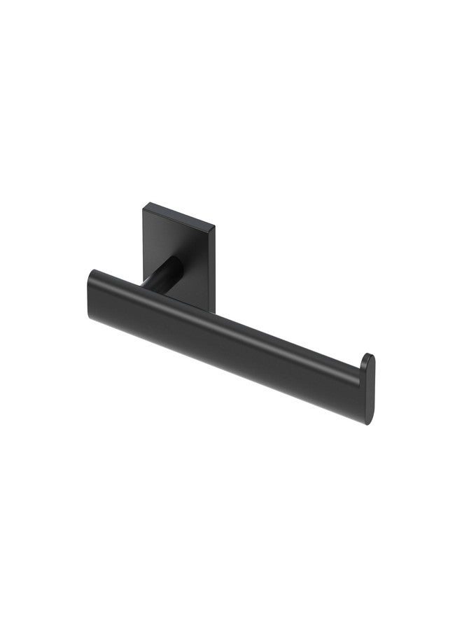 جاتكو حامل مناشف يد Gatco 4051MXB Elevate، مقاس 8 بوصات، أسود مطفي/حامل مناشف يد فردي يُثبت على الحائط للحمام