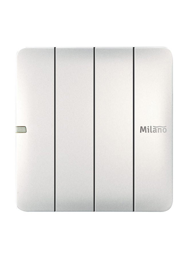 DANUBE HOME Danube Home - Milano 10A 4 Gang 1 Way Switch Wh Ps - Image 2