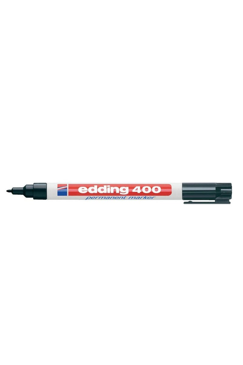 Edding 400 Permanent Marker 1 mm Fine Tip Black