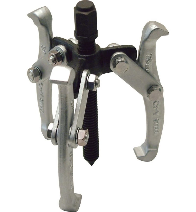 Stanley STANLEY 70746-S Carbon Steel 3 Jaw Gear Puller, 75 mm, Silver  - Image 1