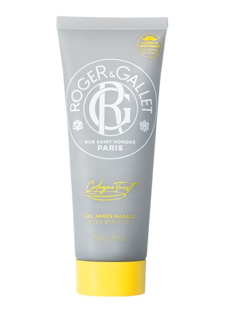 ROGER & GALLET Roger&Gallet Cologne Twist After-Shave Gel Moisturizing and Soothing 75ml - Image 1
