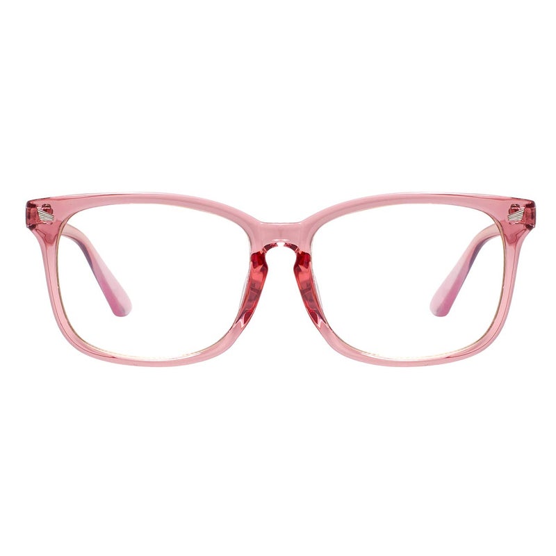 MAXJULI Blue Light Blocking GlassesComputer ReadingGamingTVPhones Glasses for Women MenPink