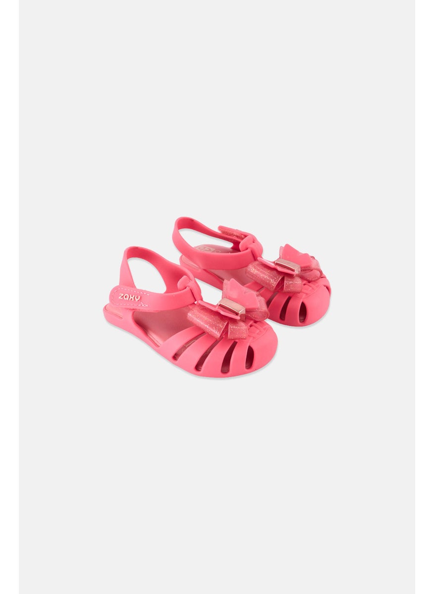 Zaxy Toddlers Girl Velcro Sandals, Pink  - Image 1