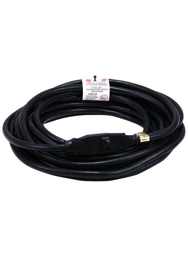 مونوبرايس كابل تمديد الطاقة Monoprice بطول 25 قدمًا و14AWG للاستخدام الداخلي والخارجي - SJTW 14/3C NEMA 5-15P إلى NEMA 5-15R (15A/125V) AP301+SP50 (عبوتان)