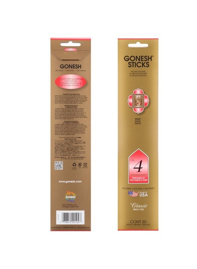 Gonesh - Classic Collection 4 Incense (4 Pack) 4 Piece - Image 1