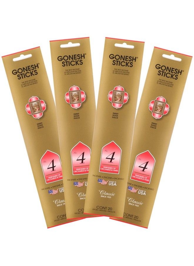 Gonesh - Classic Collection 4 Incense (4 Pack) 4 Piece - Image 1