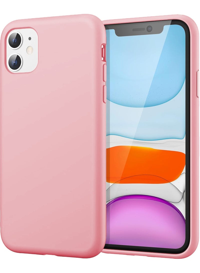 BORTONY iPhone 11 Case Liquid Silicone Anti Scratch Anti Fingerprint Soft Silky Touch Shockproof Protective Cover for Apple iPhone 11 - Image 1