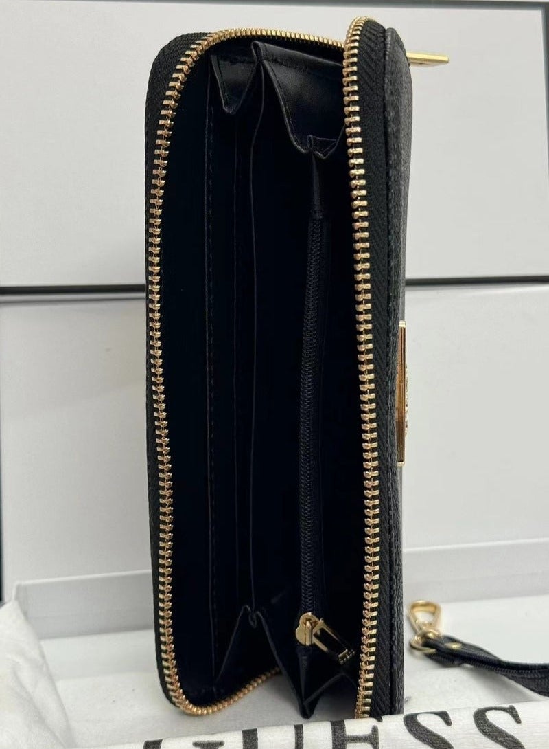 GUESS .Women's Wallet Large Zip-Around Wallet  - Image 3