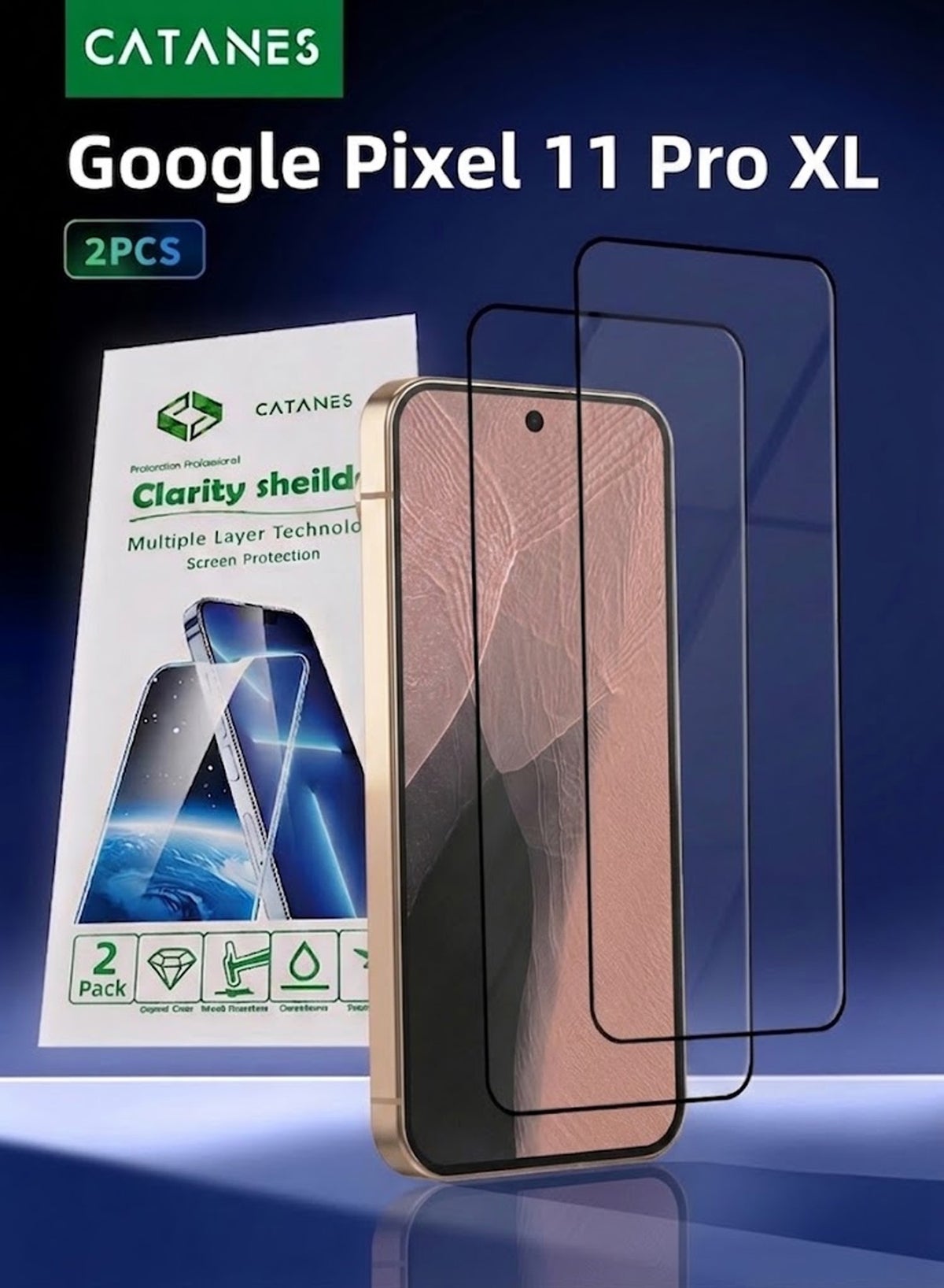 google Google Screen Protector For Google Pixel 11 Pro Xl Z0B1B94A71FFADDE7BA43Z