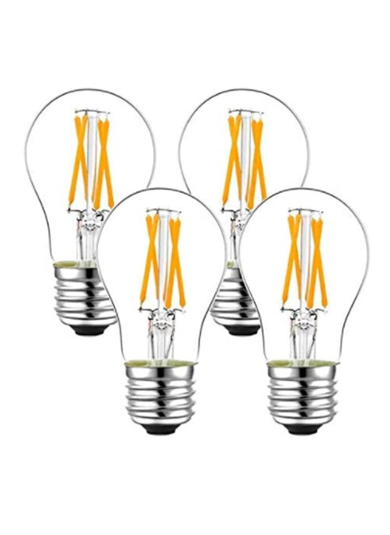 MODI - MODI LED Filament Bulb E27 Non-dimmable LED Bulb，8W 4 Pack - Image 1