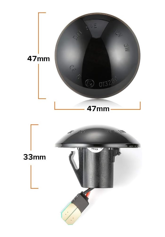 QASULER Dynamic Side Repeater Indicator Lights - Image 2