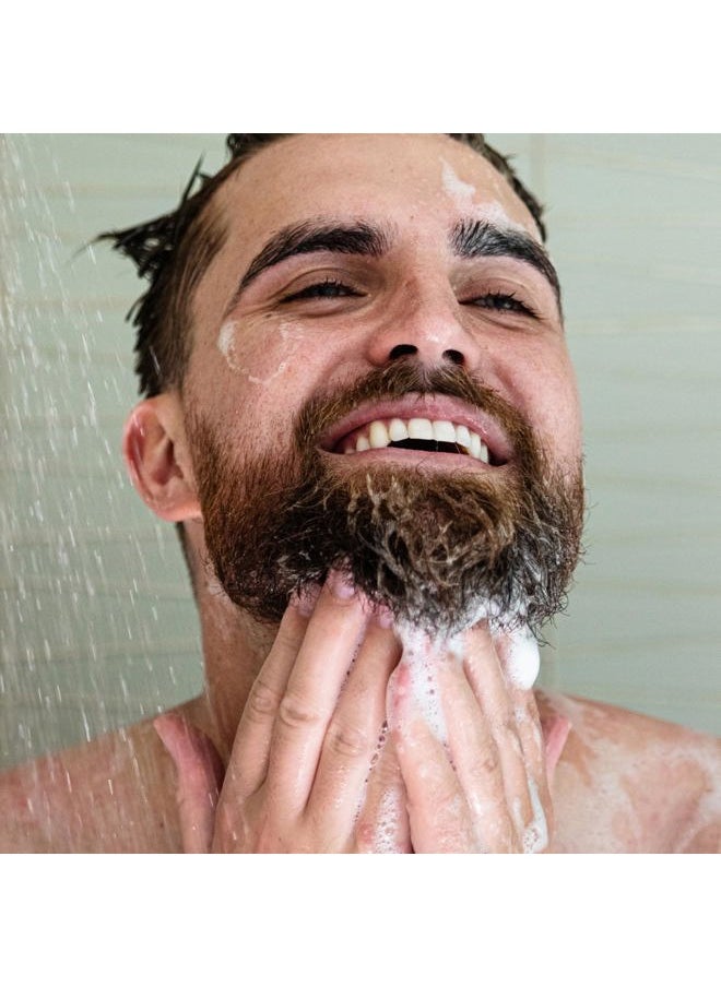 Every Man Jack - Beard Wash - Cleanse, Soften, and Hydrate for a Healthier Beard - Light Sea Salt Scent - Made w/Naturally Derived Ingredients like Aloe Vera and Coconut - 6.7oz - Image 1