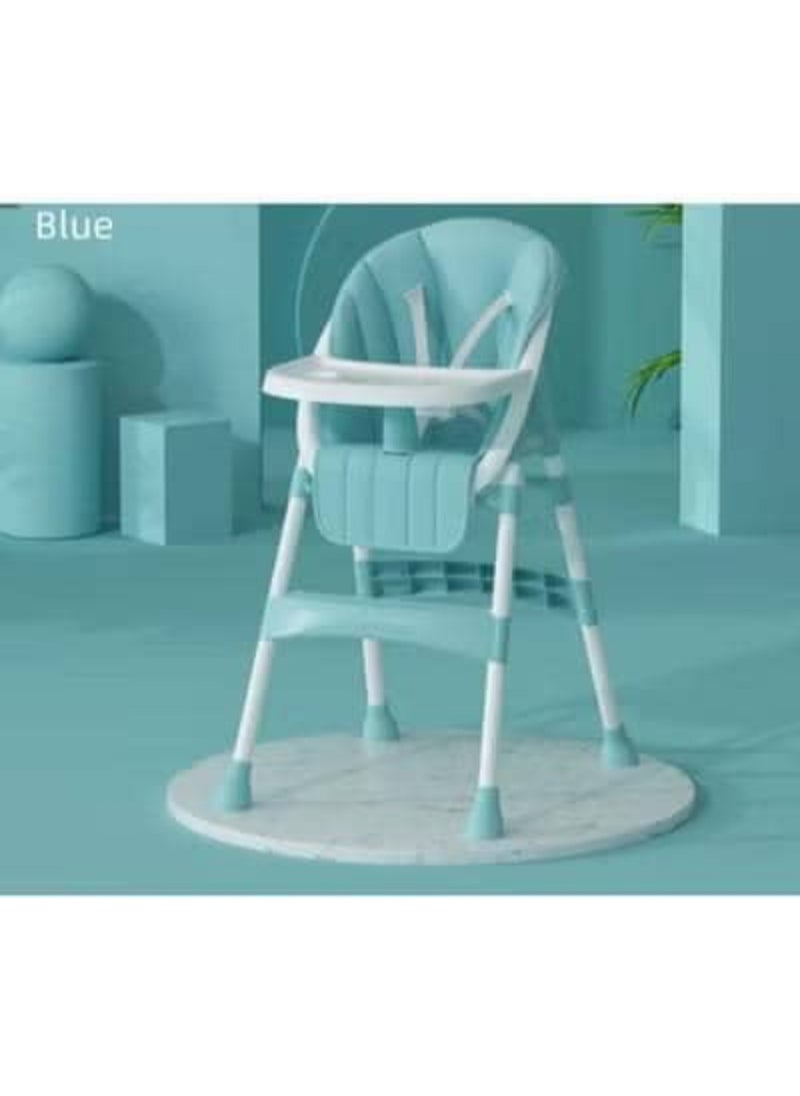 FULL JOY Adjustable Multifunctional Portable Foldable Dining Highchair With Removable Tray-Green  - Image 2