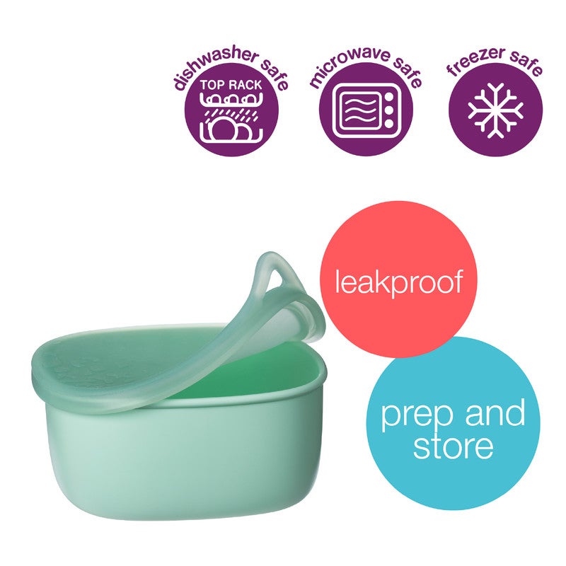 b.box Lunch Tub | Fits inside b.box Lunchbox | Food Container for | Silicone Lid, Plastic Tub | Dishwasher & Microwave Safe | 400ml/13.6 - Image 2