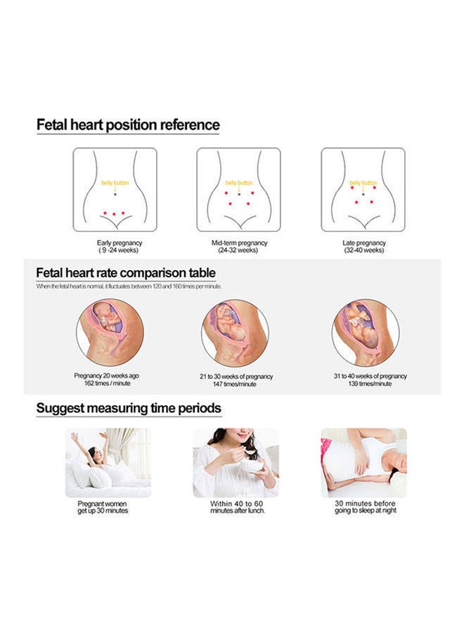 NIBEMINENT Pocket Fetal Doppler - Image 4