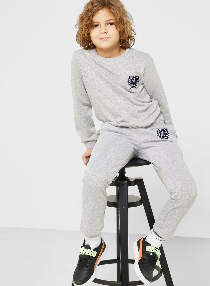 Pinata Embroidered Sweatpants For Boys