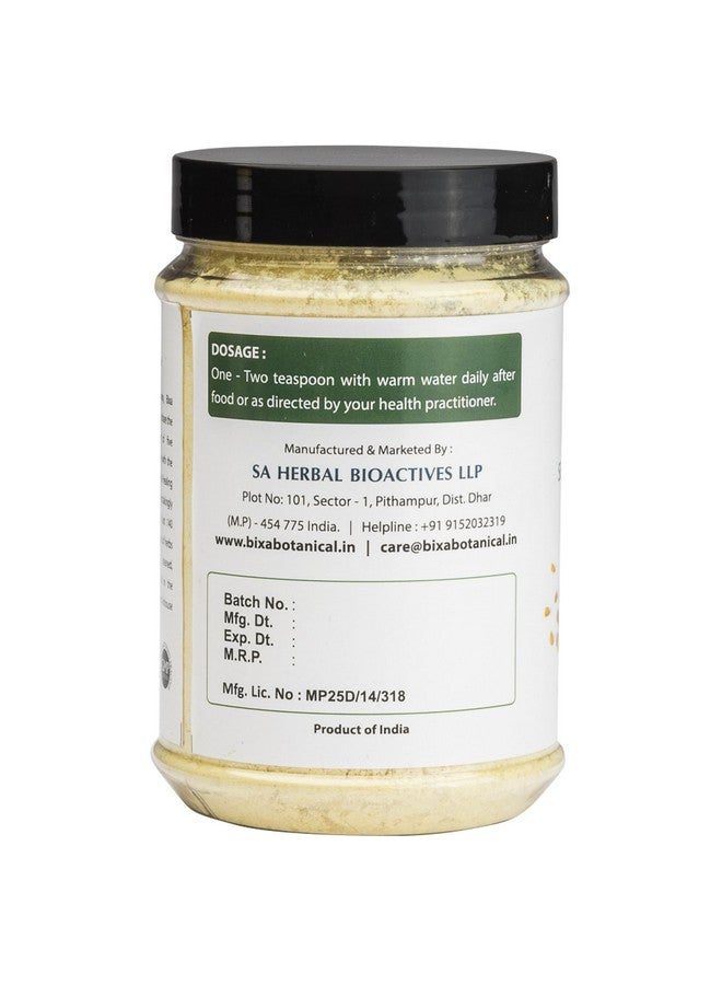 bixa BOTANICAL مسحوق الميثي - 200 جرام للعناية بالشعر والبشرة مع التغذية (تريغونيللا فونيوم/الحلبة)، متحكم عالي في السكر ومغذي، مكمل عشبي أيورفيدي لزيادة الهيموجلوبين. وصحة التمثيل الغذائي. - Image 4