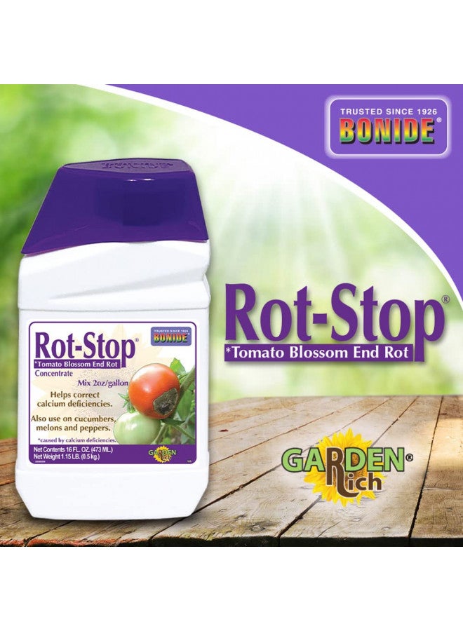 Bonide Bonide Rot-Stop Tomato Blossom End Rot, 16 oz Concentrated Liquid Garden Fertilizer for Calcium Deficiency Indoors & Outdoors  - Image 4