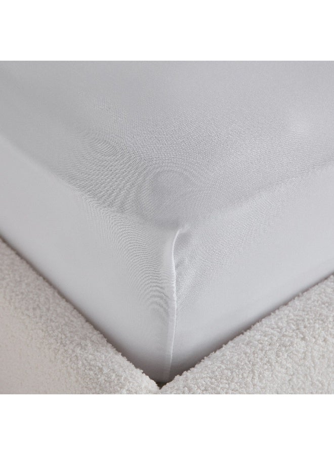 Home Box Axis Micro King Fitted Sheet 180 x 200 x 25 cm - Image 1