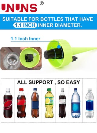 Plant Self Watering Spikes,12PCS Automatic Water Control System With Slow Release Valve,Adjustable Water Volume Drip Irrigation Control System For Home Vacation Plant Watering - view 4
