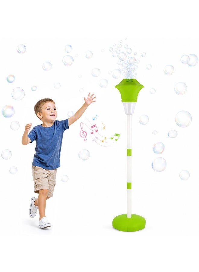 Standing Rocket Bubble Machine Automatic Giant Bubble Maker, Large Capacity for Outdoor Garden Picnics and Kids Parties - Image 1