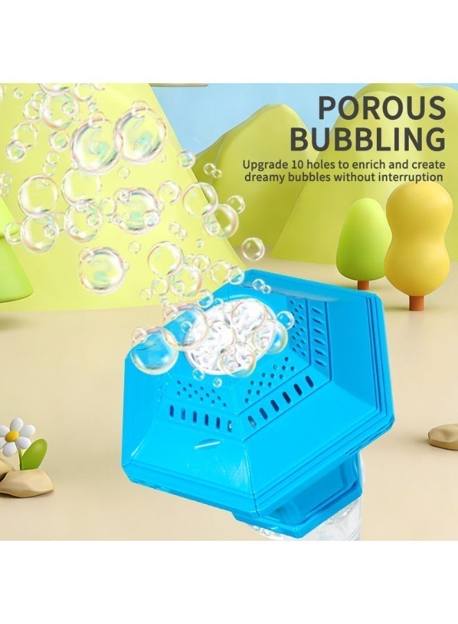 Standing Rocket Bubble Machine Automatic Giant Bubble Maker, Large Capacity for Outdoor Garden Picnics and Kids Parties - Image 5