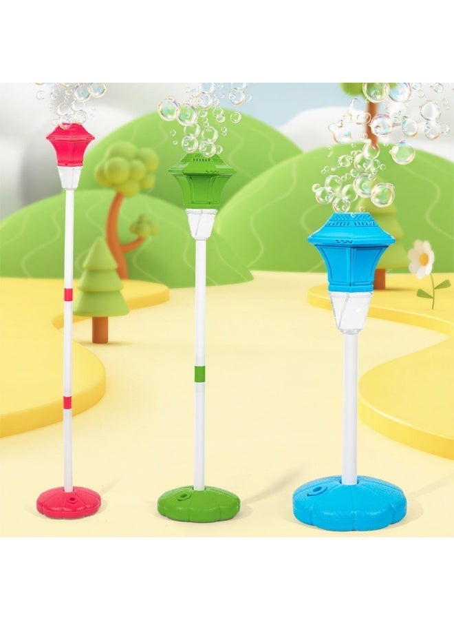 Standing Rocket Bubble Machine Automatic Giant Bubble Maker, Large Capacity for Outdoor Garden Picnics and Kids Parties - Image 3