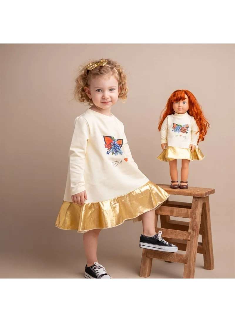 Isabel Abbey Baby and Me Dress - Kitten