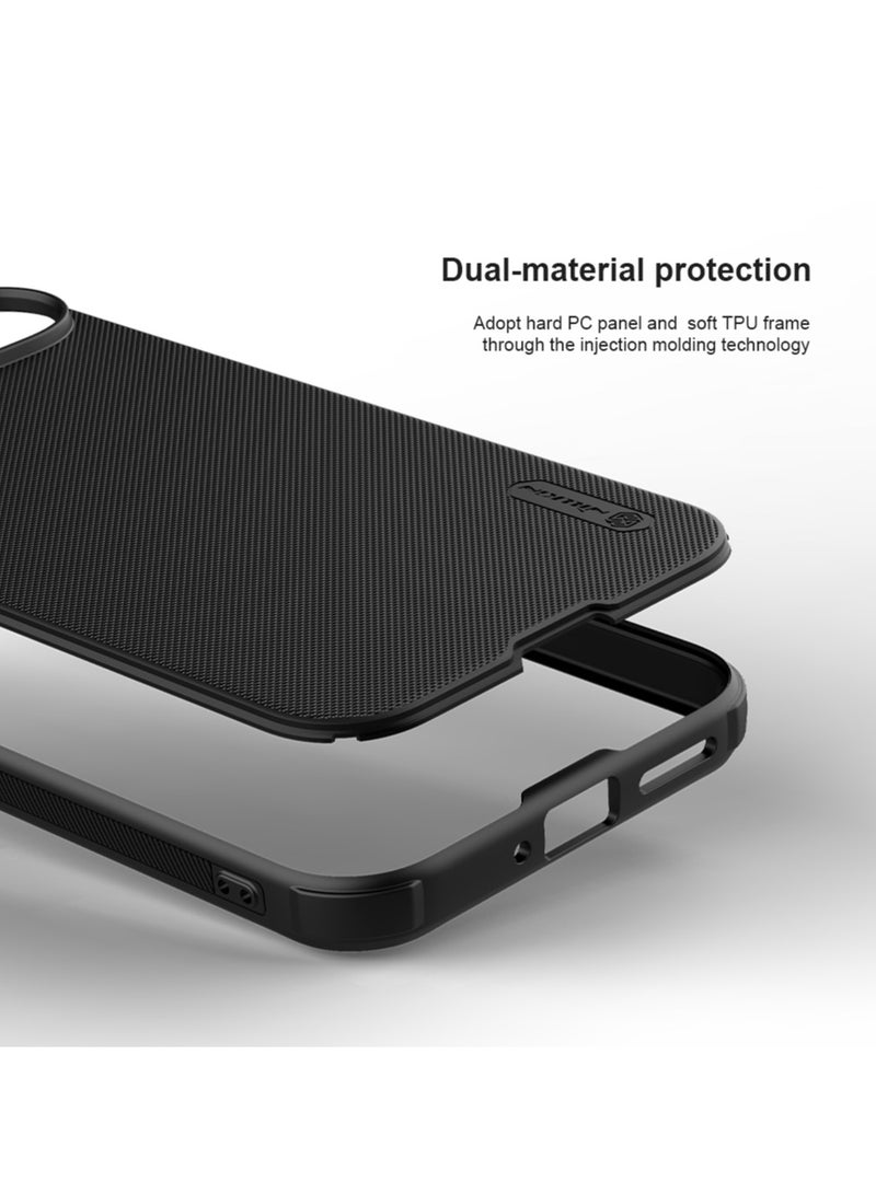 For Google Pixel 9 Pro XL Cover, TPU Shockproof Slim Fit Airbags Frame, PC Matte Anti-Fingerprint Back Cover, Side Anti-Slip Handle Mobile Phone Case - Image 4