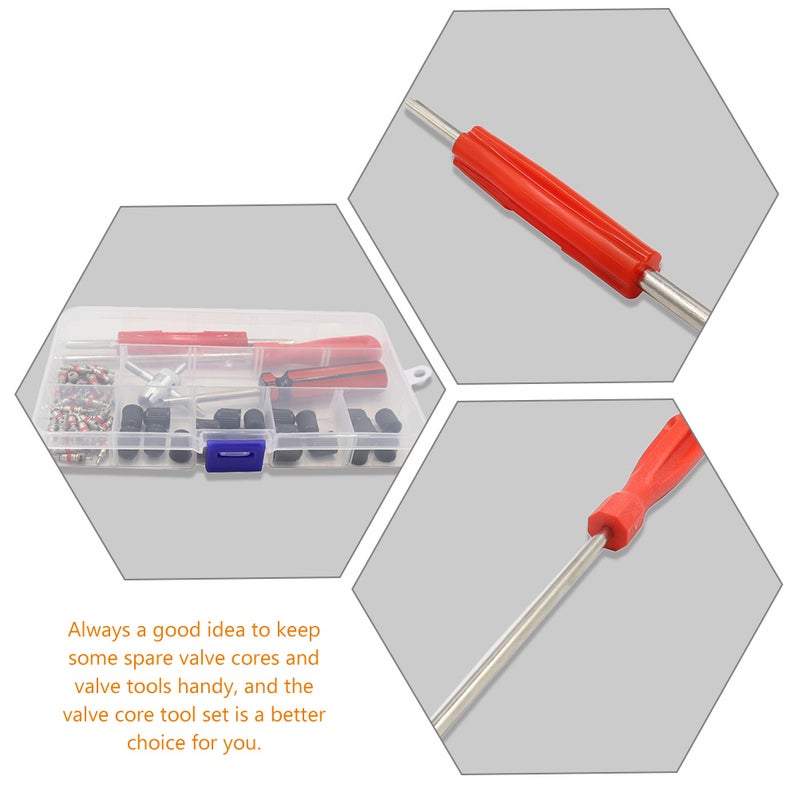 Valve Core Extender, Tire Valve Removal and Installation Tool for Cars and Bicycles - Image 5