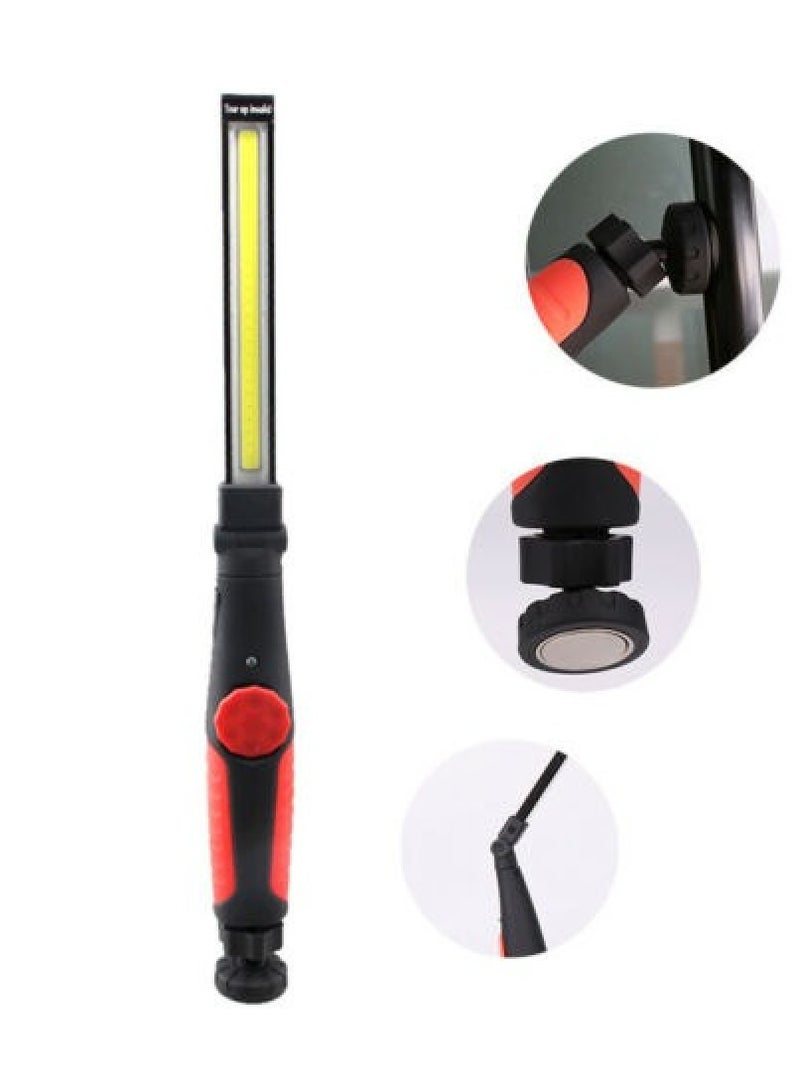 LED light for trips and picnics LED rechargeable high brightness, rechargeable via USB input, battery lasts longer, horizontal rotation 360 degrees rotating, vertical rotation 180 degrees rotating, wo - Image 1