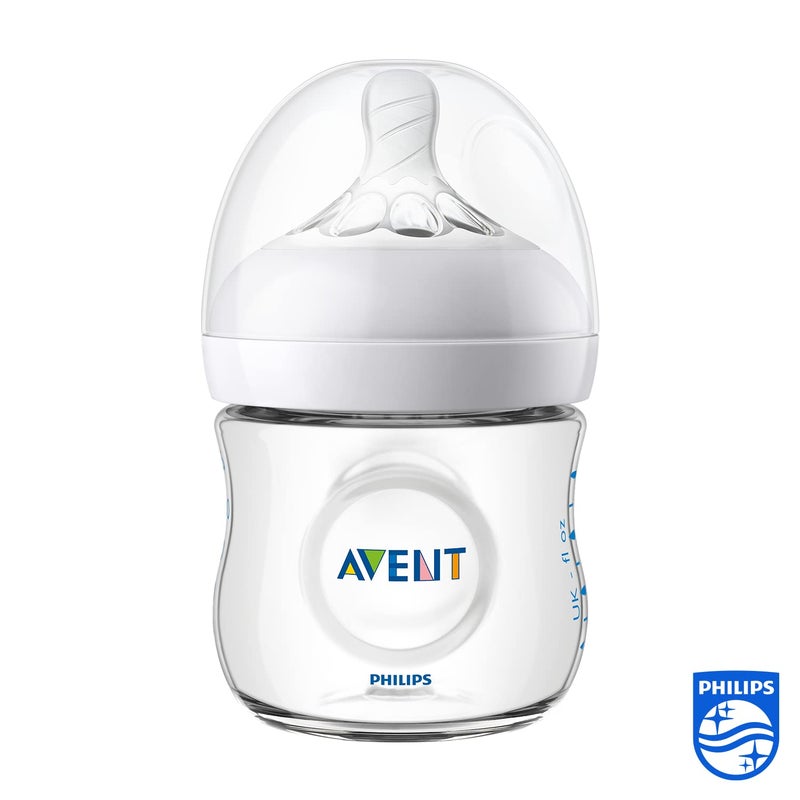 Avent Philips Natural Baby Polypropylene Feeding Bottle | No.1 Brand Recommended by Moms Worldwide | Ideal for 0 Months+| Natural Response Technology Mimics Breastfeeding | SCY900/01 by Fratelli - Image 2