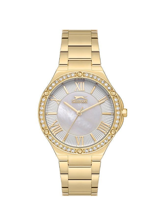 Slazenger Slazenger Women 's Analog  MOP Dial Color Watch-SL.9.2225.3.05  - Image 1