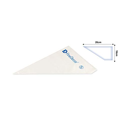 Fine Décor FineDecor Economy Piping Cone Small (50 Pcs) 26 x 16 cm, 10Inch - Image 2