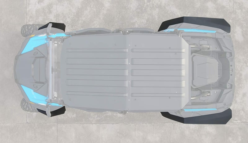 SAUTVS Front & Rear Mud Flaps Kit for RZR XP 1000/ Turbo, Splash Proof Extended Fender Flares Mud Guards for Polaris RZR XP 1000/XP 4 1000, RZR XP Turbo/RZR XP 4 Turbo Accessories 2014-2023 (4PCS) - Image 4