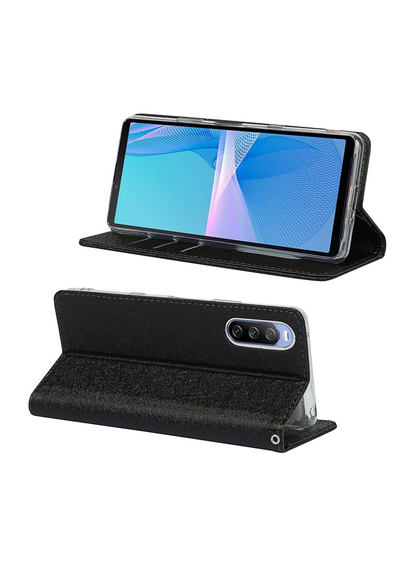 Suteni - Flip Cover Card Slots Leather Phone Case for Sony - Image 1