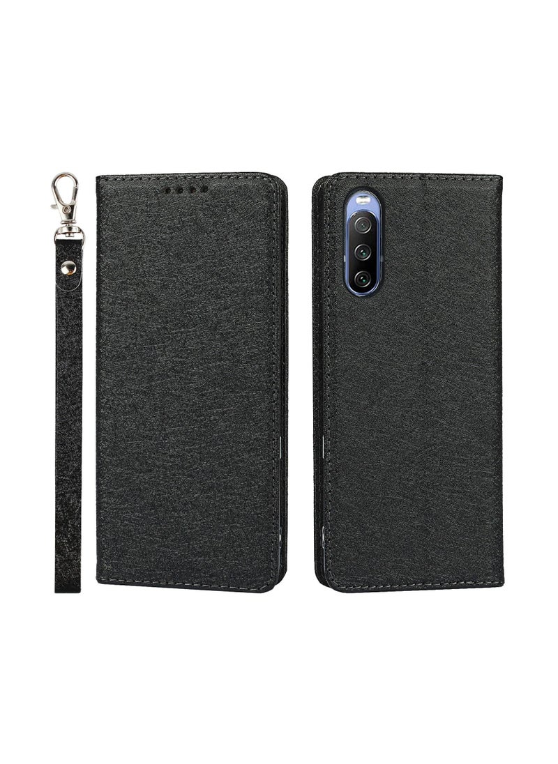 Suteni - Flip Cover Card Slots Leather Phone Case for Sony - Image 1