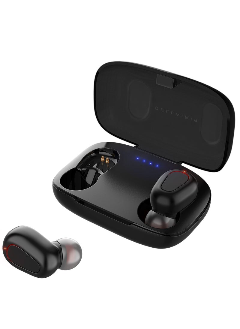 Cellairis - DESIRE TWS Wireless Earbuds, In-Ear Bluetooth V5.0 + EDR, Noise Reduction, Water Resistant (iPx4), Light-Weight Wireless Earphones - Image 1