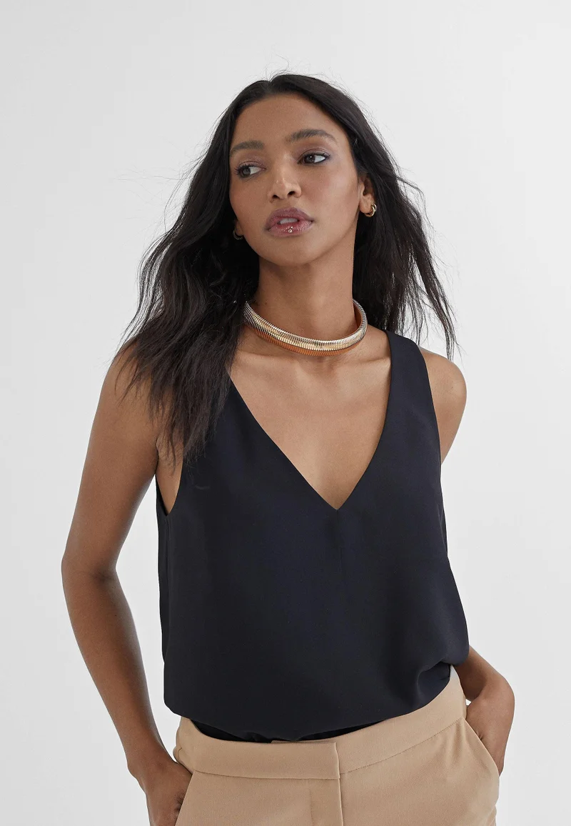Lola Casademunt Top with wide straps