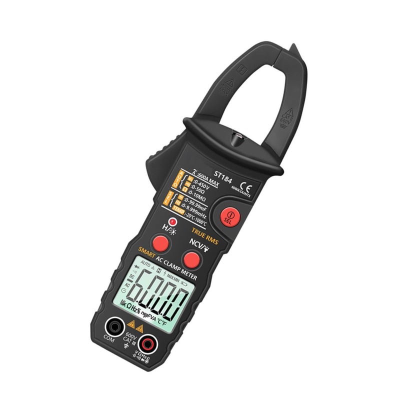 Digital Clamp Meter Voltage Measurement Tool Auto-ranging Current Multimeter for Ac/dc Electricity Testing - Image 1