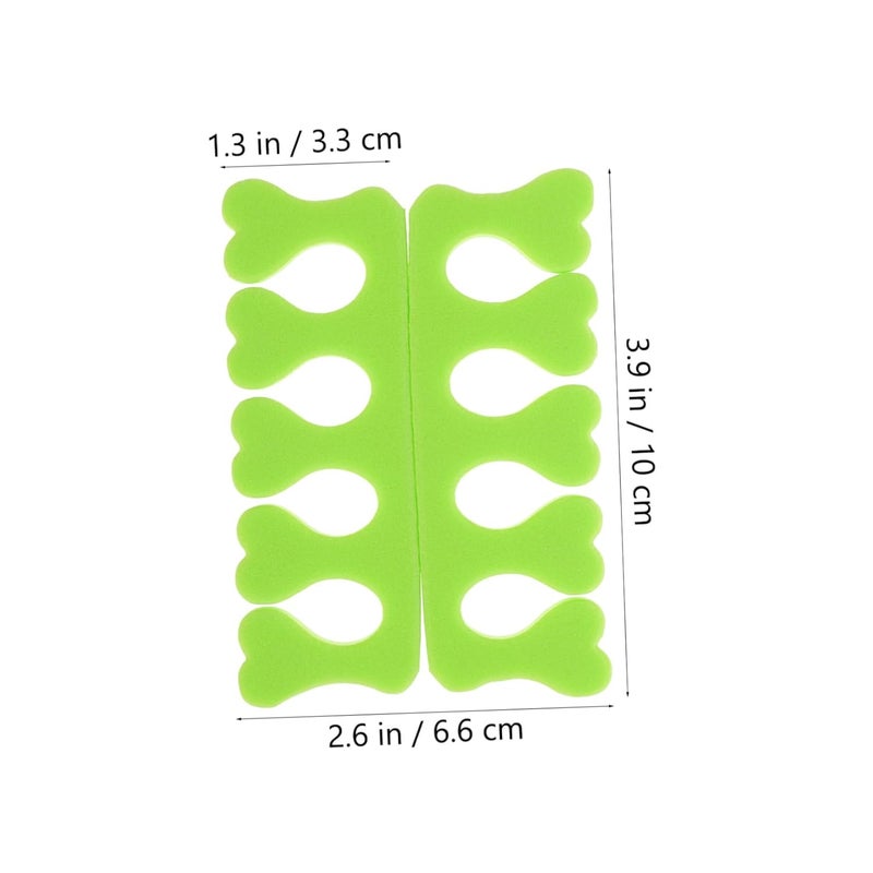 Globally trusted affordable quality 100 Pairs Heart Shaped Toe Separators Disposable Soft Sponge Pedicure Tool for Adults Green Breathable Nail Protector for Manicure and Foot Care Processed natural substance Nationwide delivery Periodic restock local Batch consistent craftsmanship Assorted natural tone picks Multi-use qualified quality Priority based order prep Ideal for various demands Cross part assemble fit Light & heavy use compatible Varied size selections Local licensed courier All-season available stock Designed for Saudi taste Different assemble options Luxury premium item Fit Saudi climate Affordable fast purchase options Durable versatile substance Quick assemble Neat shape Durability boost selected material Category flagship Customer exclusive price - Image 2