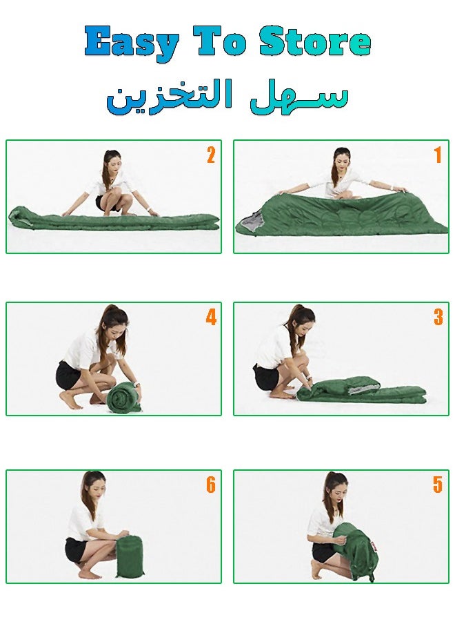 مي فازا - كيس نوم - مرتبة قابلة للطي - لحاف حراري - معدات تخييم محمولة - نزهة في الهواء الطلق - Image 1